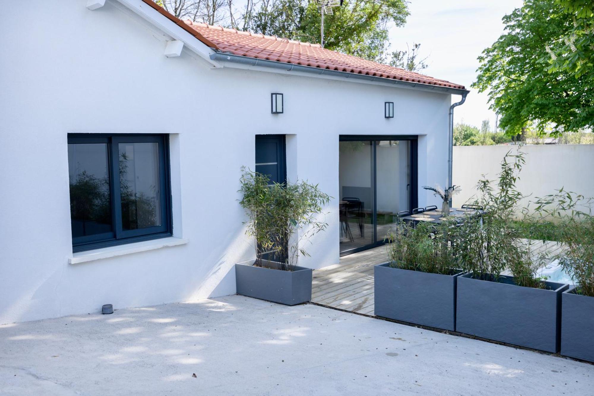Maison T4 Climatisee Avec Jacuzzi A לאגור מראה חיצוני תמונה